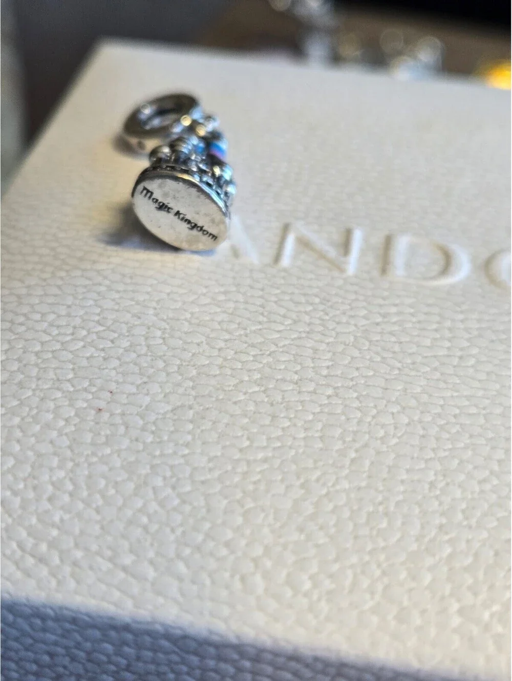 Pandora charm disney magic kingdom castle